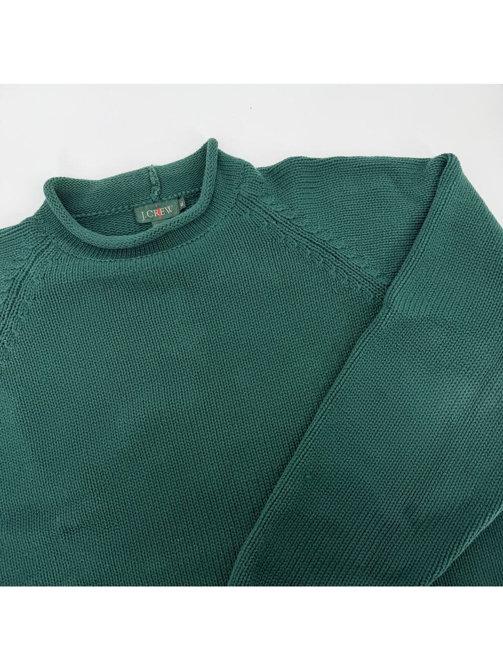 Vintage J. Crew Sweater Green Men's XL 100% Cotton